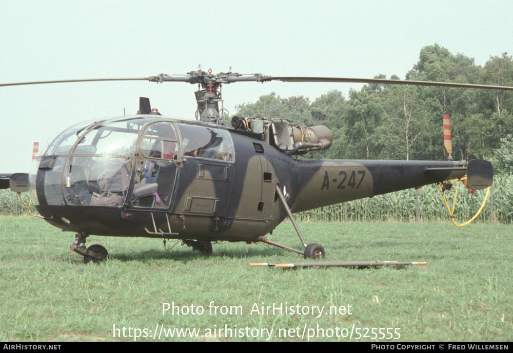 Aircraft Photo of A-247 | Sud SE-3160 Alouette III | Netherlands - Air Force | AirHistory.net #525555