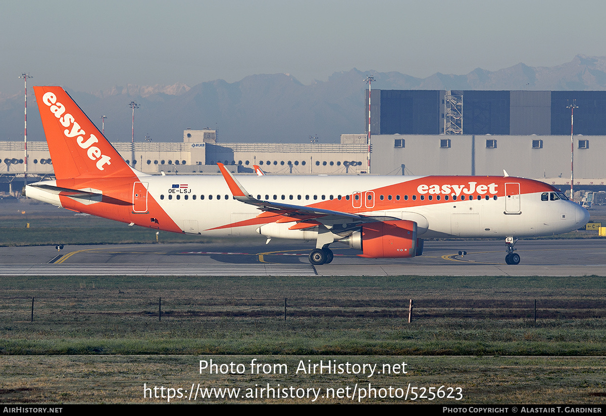 Aircraft Photo of OE-LSJ | Airbus A320-251N | EasyJet | AirHistory.net #525623