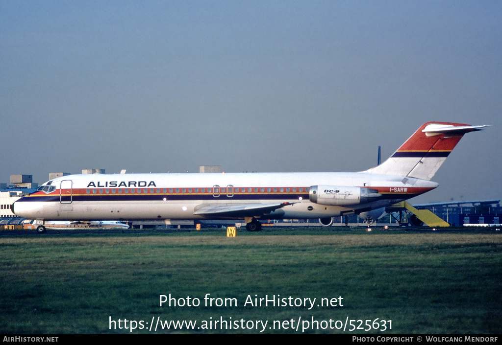 Aircraft Photo of I-SARW | McDonnell Douglas DC-9-32 | Alisarda | AirHistory.net #525631