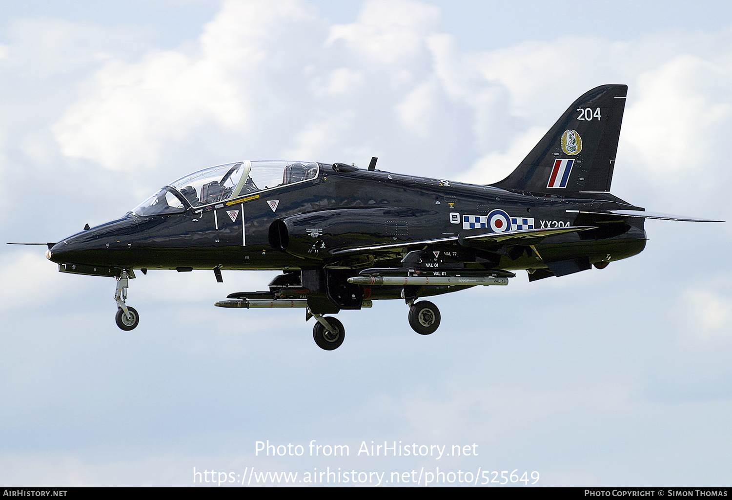 Aircraft Photo of XX204 | British Aerospace Hawk T1A | UK - Air Force | AirHistory.net #525649