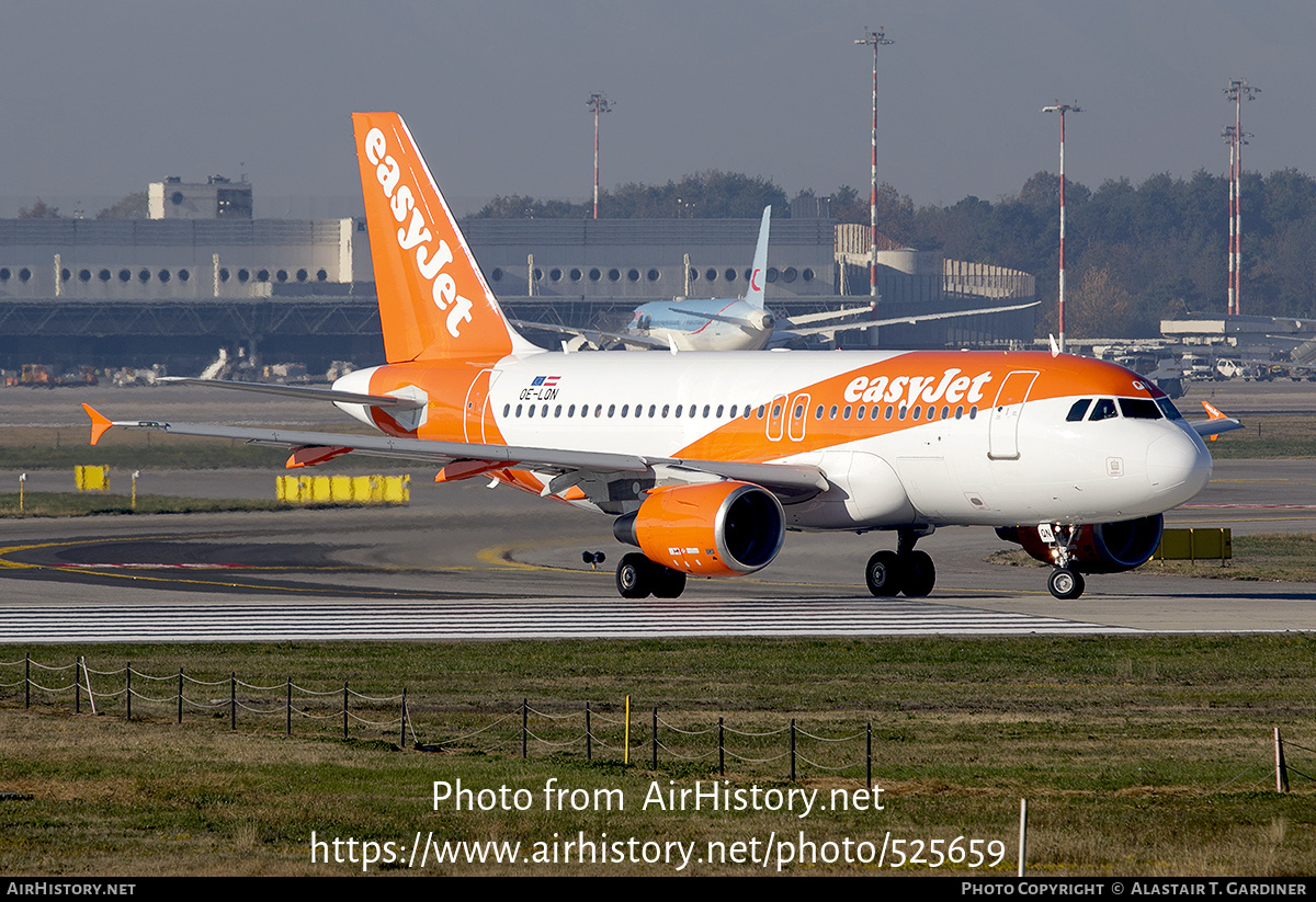 Aircraft Photo of OE-LQN | Airbus A319-111 | EasyJet | AirHistory.net #525659