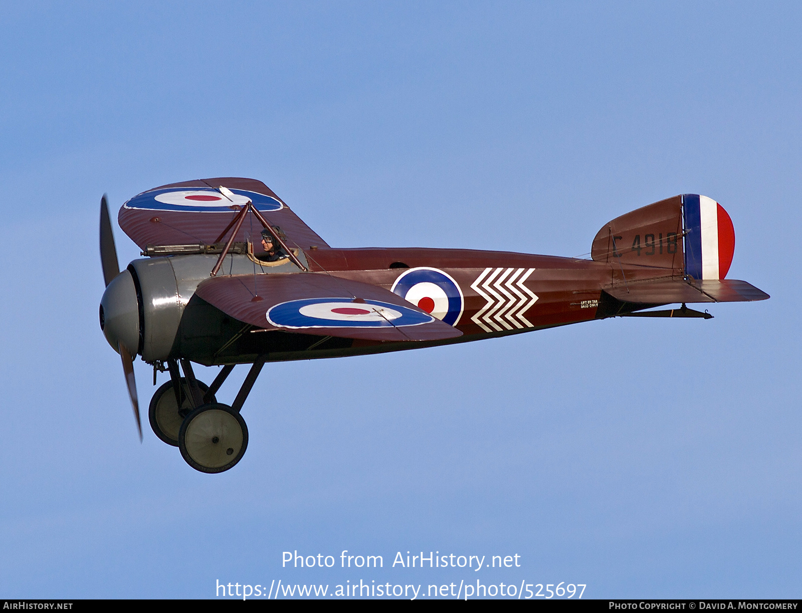 Aircraft Photo of G-BWJM / C4918 | Bristol M-1C (replica) | UK - Air Force | AirHistory.net #525697