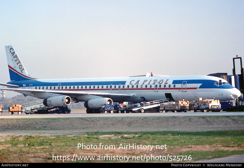 Aircraft Photo of N907CL | McDonnell Douglas DC-8-63CF | Capitol Airways | AirHistory.net #525726