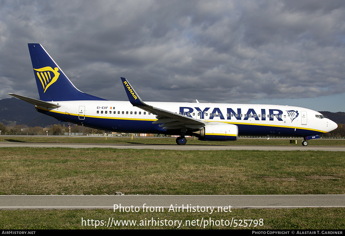 Aircraft Photo of EI-EXF | Boeing 737-8AS | Ryanair | AirHistory.net #525798