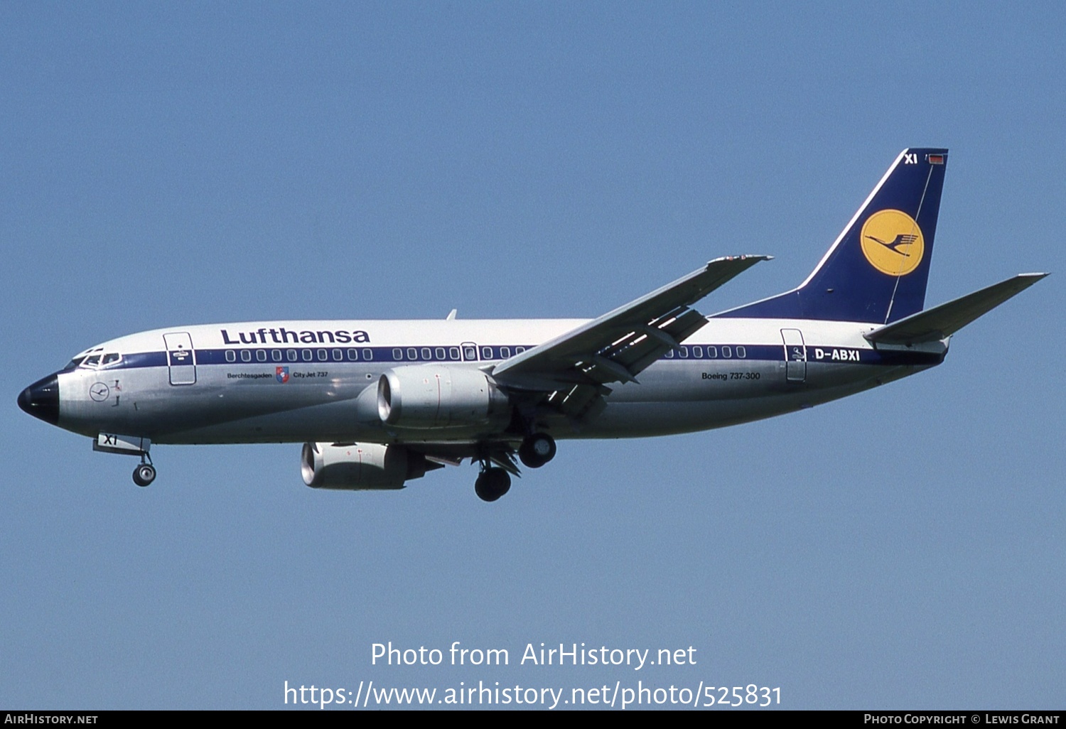 Aircraft Photo of D-ABXI | Boeing 737-330 | Lufthansa | AirHistory.net #525831