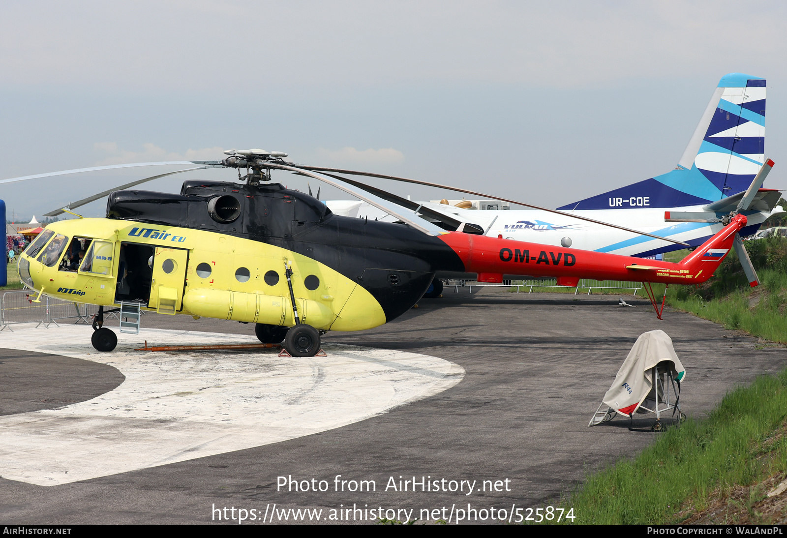 Aircraft Photo of OM-AVD | Mil Mi-8T | UTair EU | AirHistory.net #525874