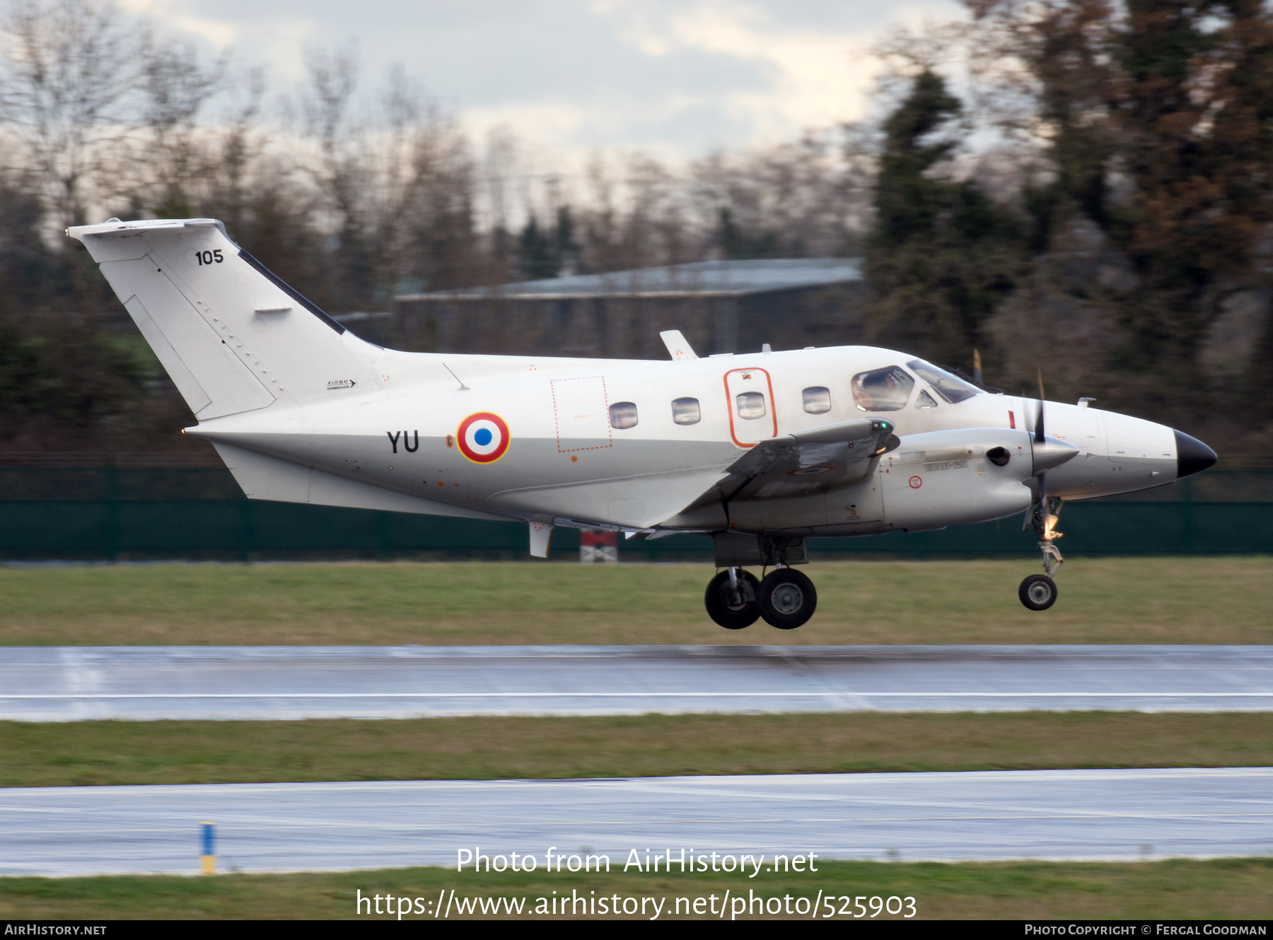 Aircraft Photo of 105 | Embraer EMB-121AA Xingu | France - Air Force | AirHistory.net #525903