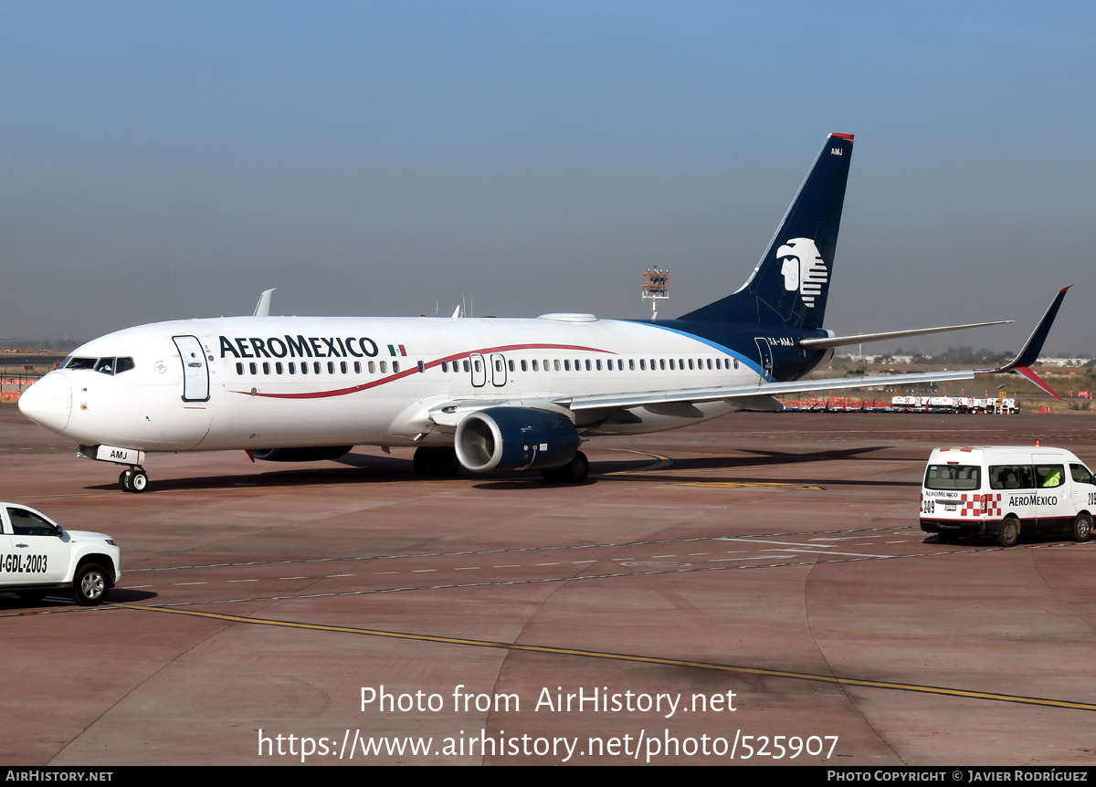 Aircraft Photo of XA-AMJ | Boeing 737-852 | AeroMéxico | AirHistory.net #525907