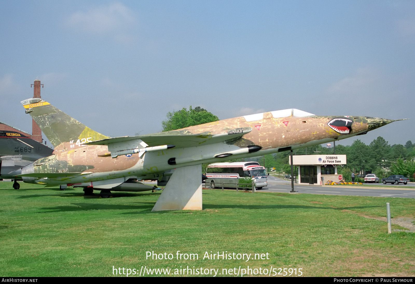 Aircraft Photo of 62-4425 / AF62-425 | Republic F-105G Thunderchief | USA - Air Force | AirHistory.net #525915