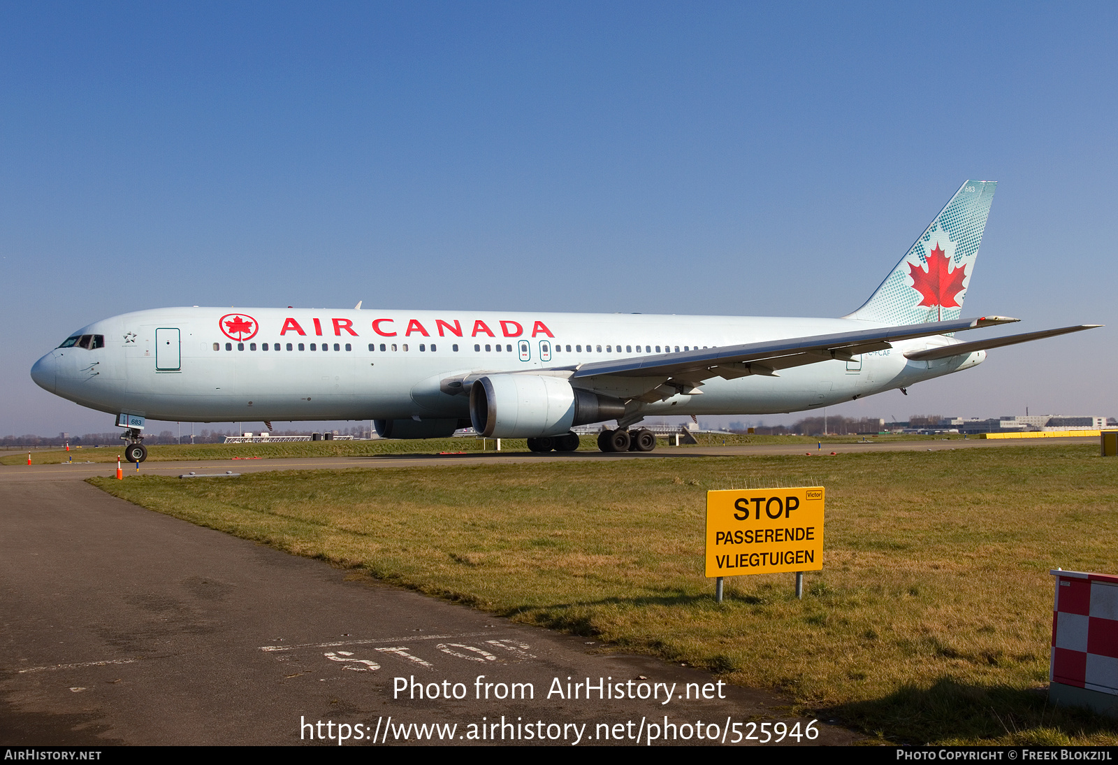 Aircraft Photo of C-FCAF | Boeing 767-375/ER | Air Canada | AirHistory.net #525946