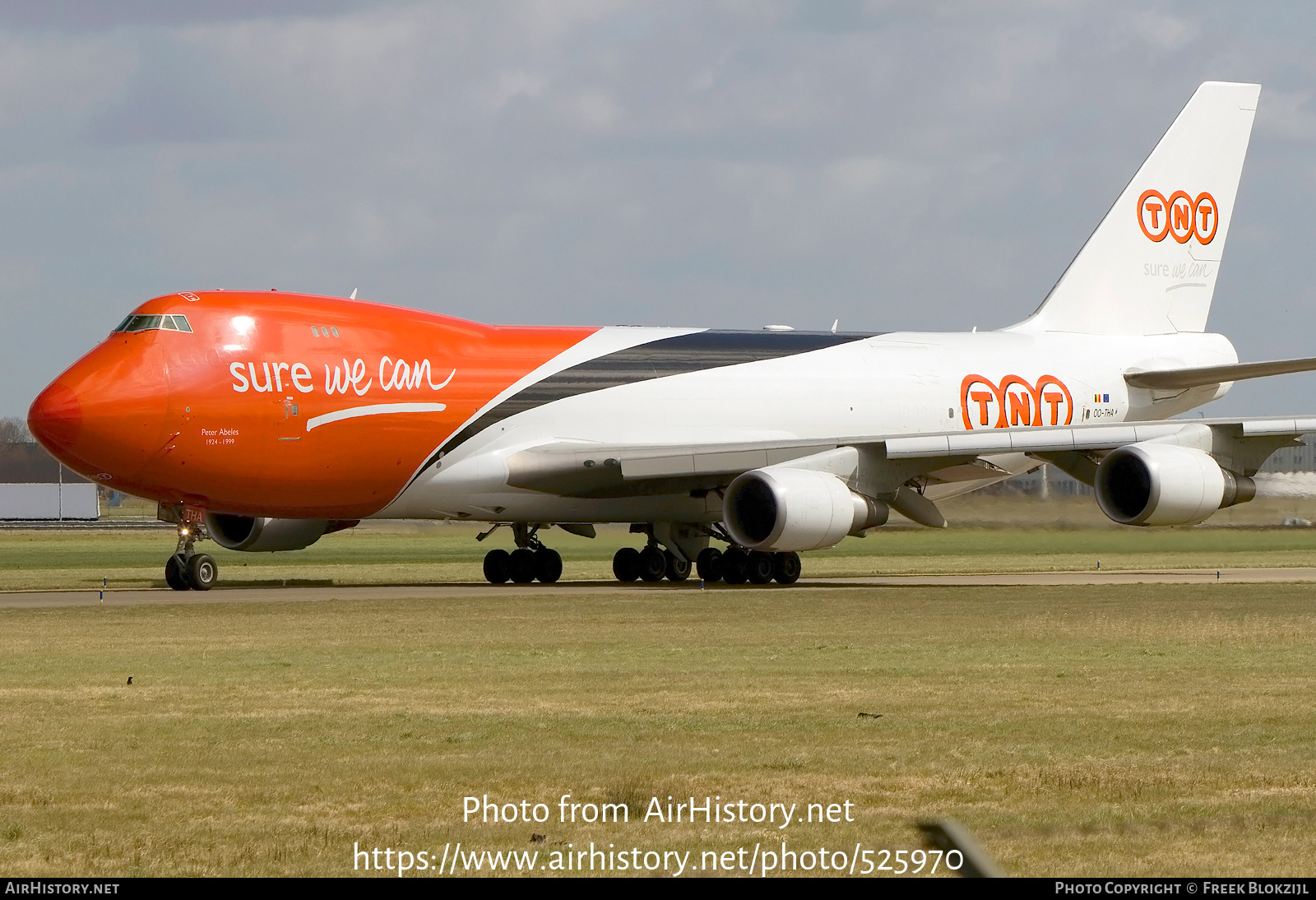 Aircraft Photo of OO-THA | Boeing 747-4HAF/ER/SCD | TNT Airways | AirHistory.net #525970