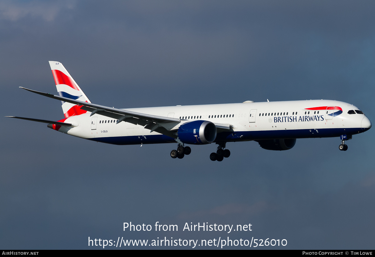 Aircraft Photo of G-ZBLB | Boeing 787-10 Dreamliner | British Airways | AirHistory.net #526010