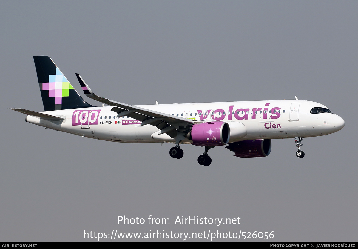 Aircraft Photo of XA-VSH | Airbus A320-271N | Volaris | AirHistory.net #526056