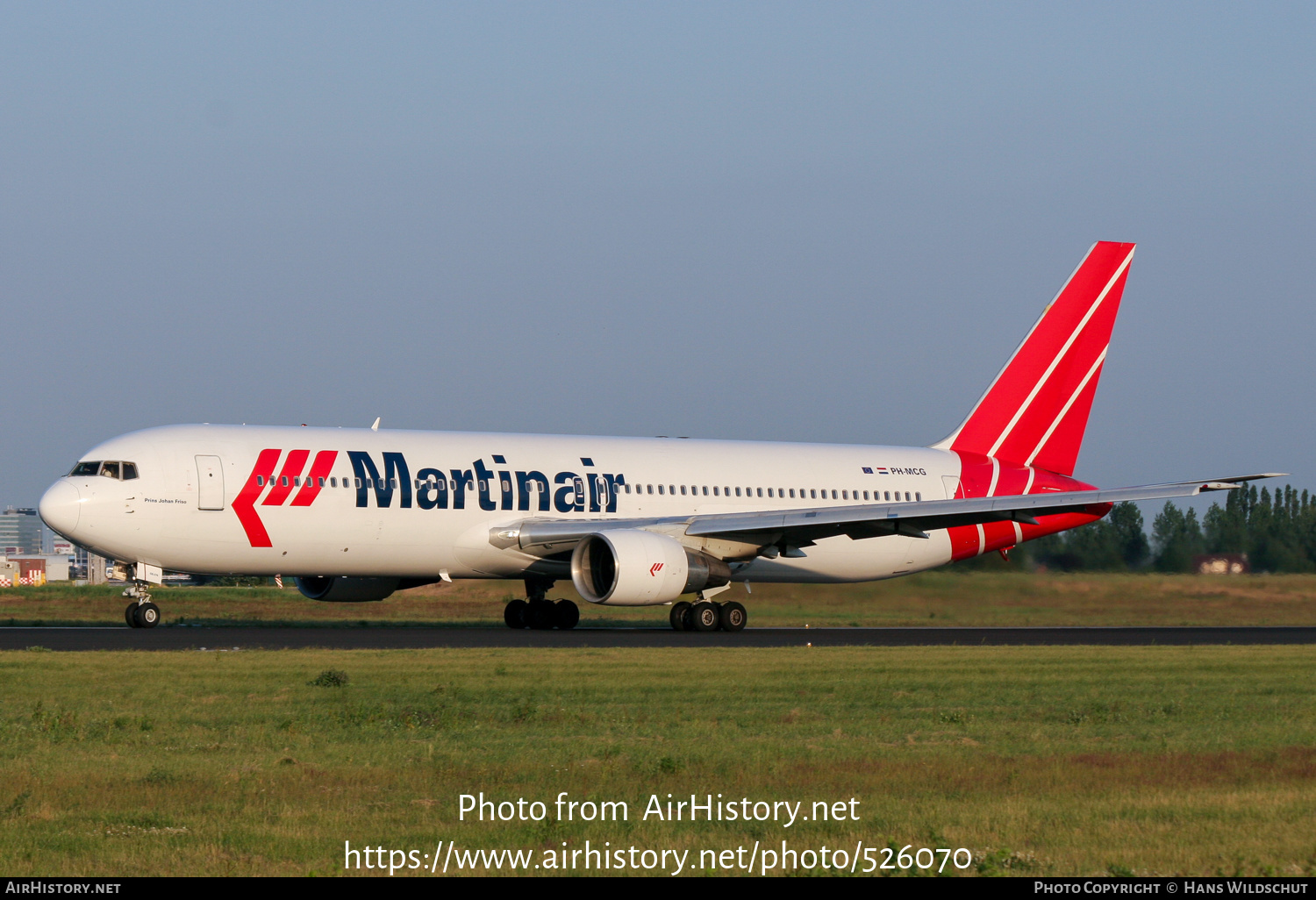 Aircraft Photo of PH-MCG | Boeing 767-31A/ER | Martinair | AirHistory.net #526070