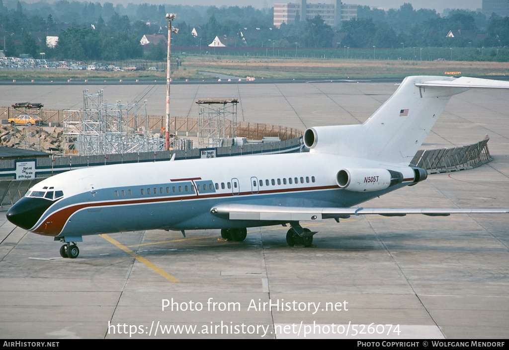 Aircraft Photo of N505T | Boeing 727-31 | Tenneco | AirHistory.net #526074