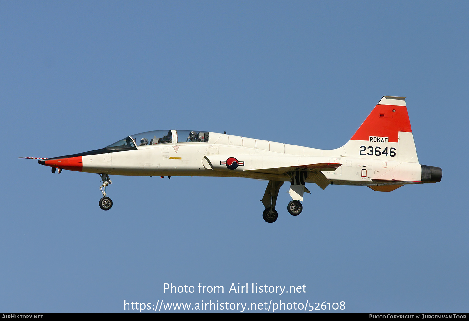 Aircraft Photo of 23646 | Northrop T-38A Talon | South Korea - Air Force | AirHistory.net #526108