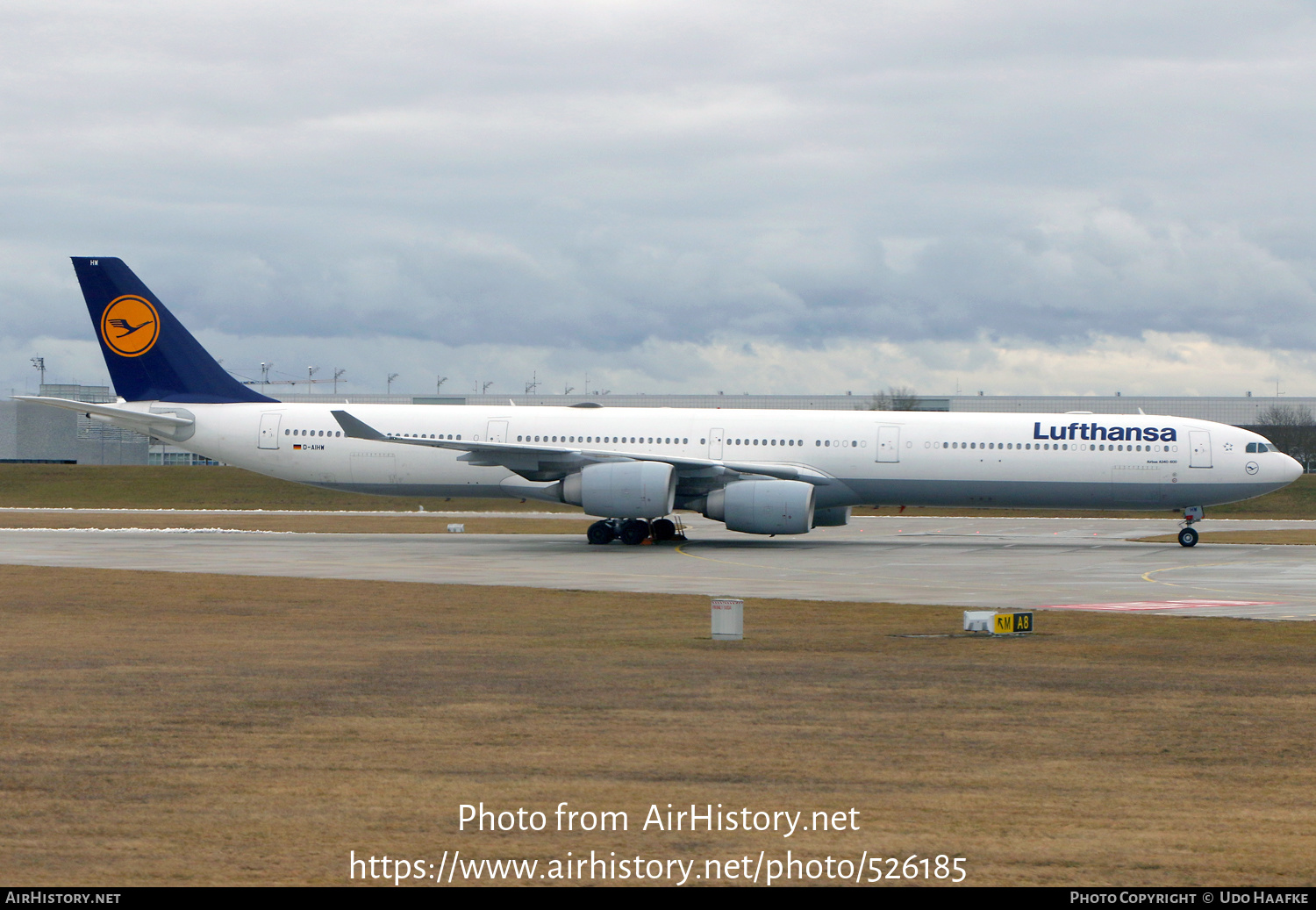 Aircraft Photo of D-AIHW | Airbus A340-642 | Lufthansa | AirHistory.net #526185