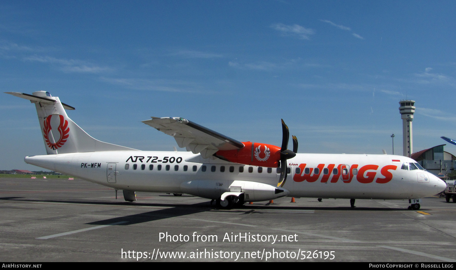 Aircraft Photo of PK-WFM | ATR ATR-72-500 (ATR-72-212A) | Wings Air | AirHistory.net #526195