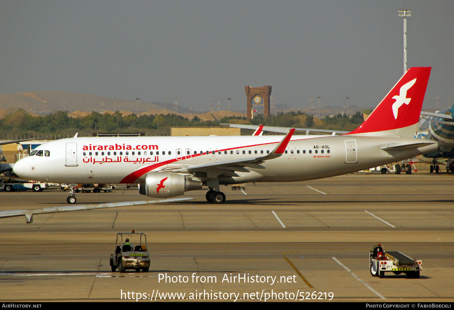 Aircraft Photo of A6-AOL | Airbus A320-214 | Air Arabia | AirHistory.net #526219