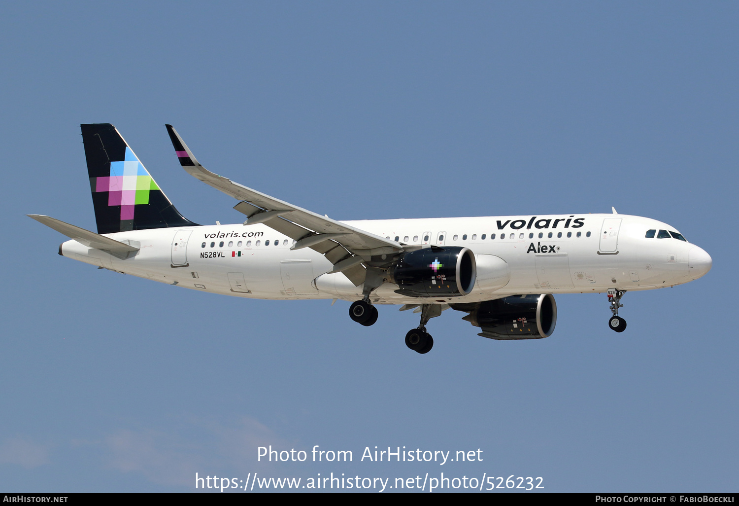 Aircraft Photo of N528VL | Airbus A320-271N | Volaris | AirHistory.net #526232