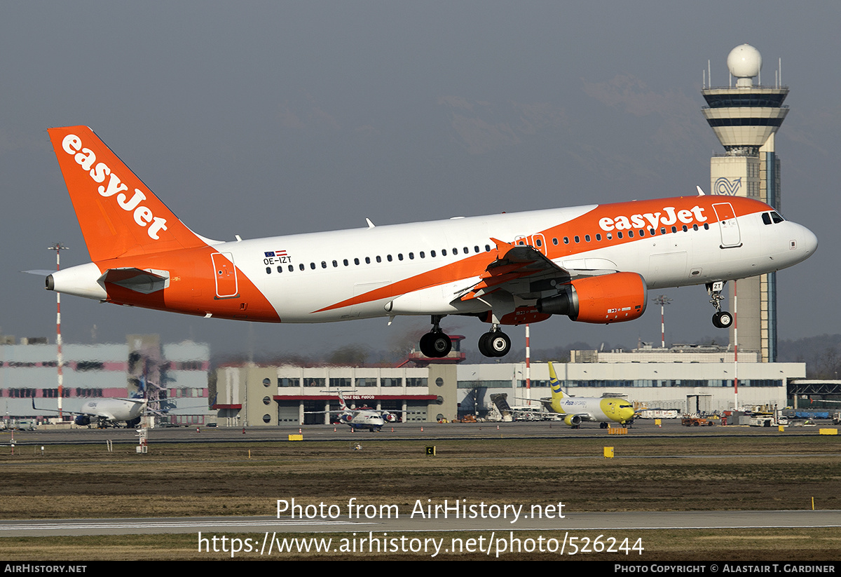 Aircraft Photo of OE-IZT | Airbus A320-214 | EasyJet | AirHistory.net ...