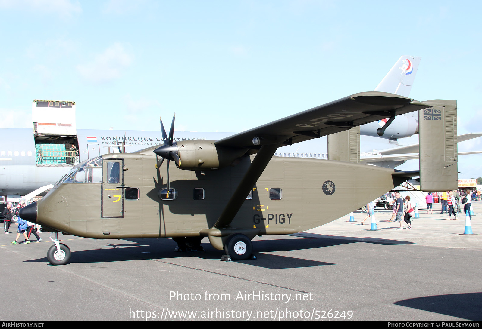 Aircraft Photo of G-PIGY | Short SC.7 Skyvan 3-100 | AirHistory.net #526249