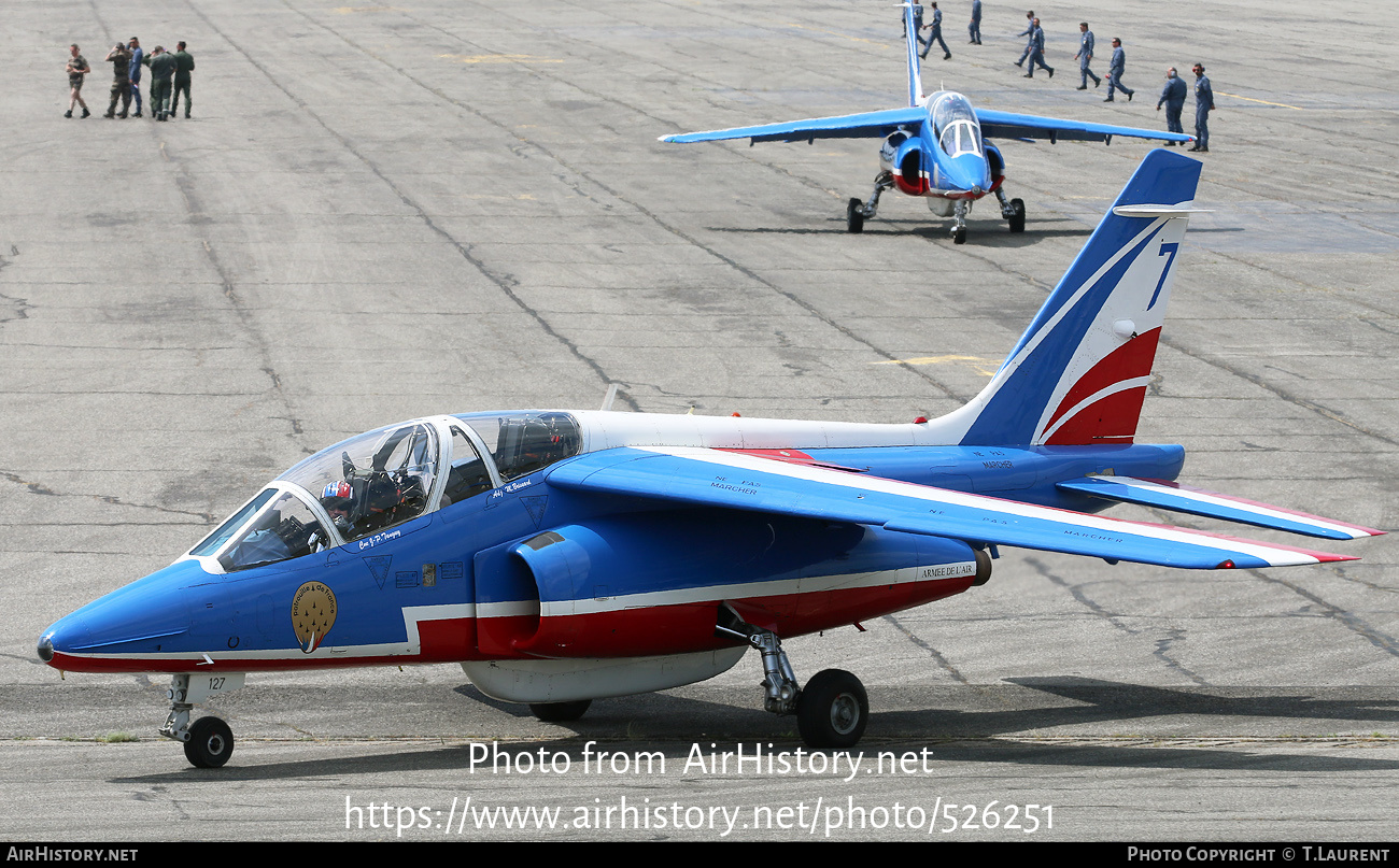 Aircraft Photo of E127 | Dassault-Dornier Alpha Jet E | France - Air Force | AirHistory.net #526251