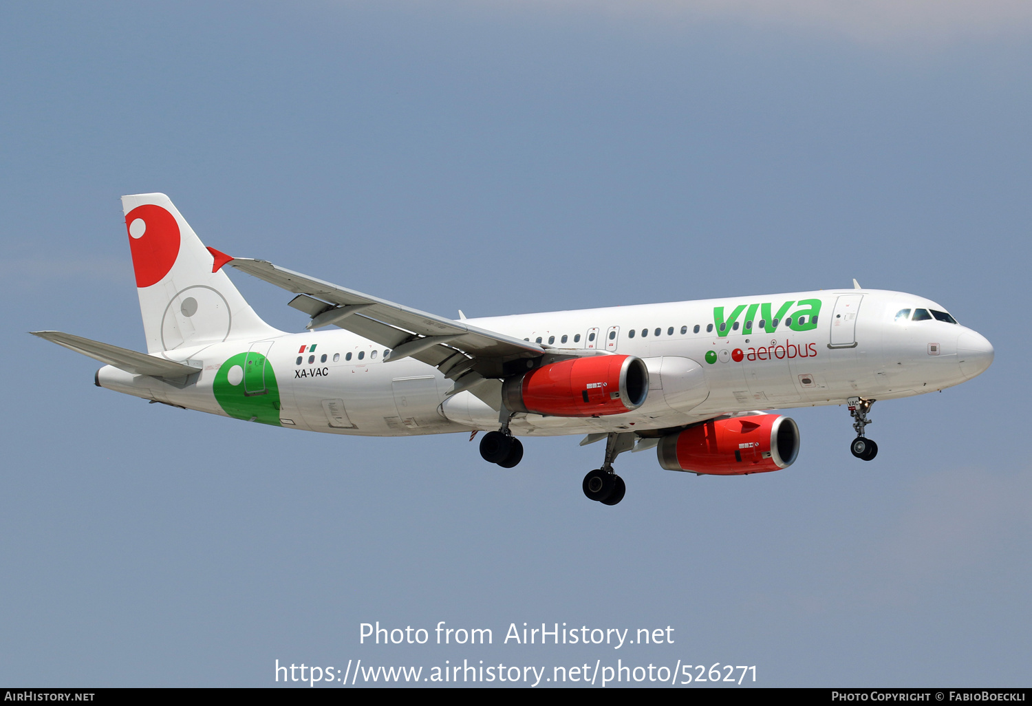 Aircraft Photo of XA-VAC | Airbus A320-232 | Viva Aerobús | AirHistory.net #526271