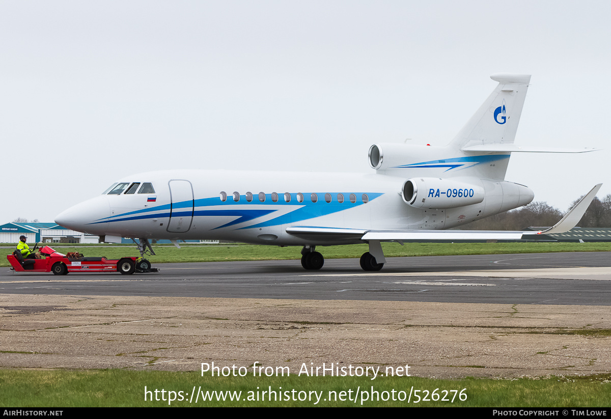 Aircraft Photo of RA-09600 | Dassault Falcon 900LX | Gazpromavia | AirHistory.net #526276