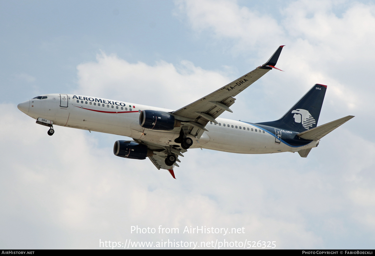 Aircraft Photo of XA-DRA | Boeing 737-852 | AeroMéxico | AirHistory.net #526325