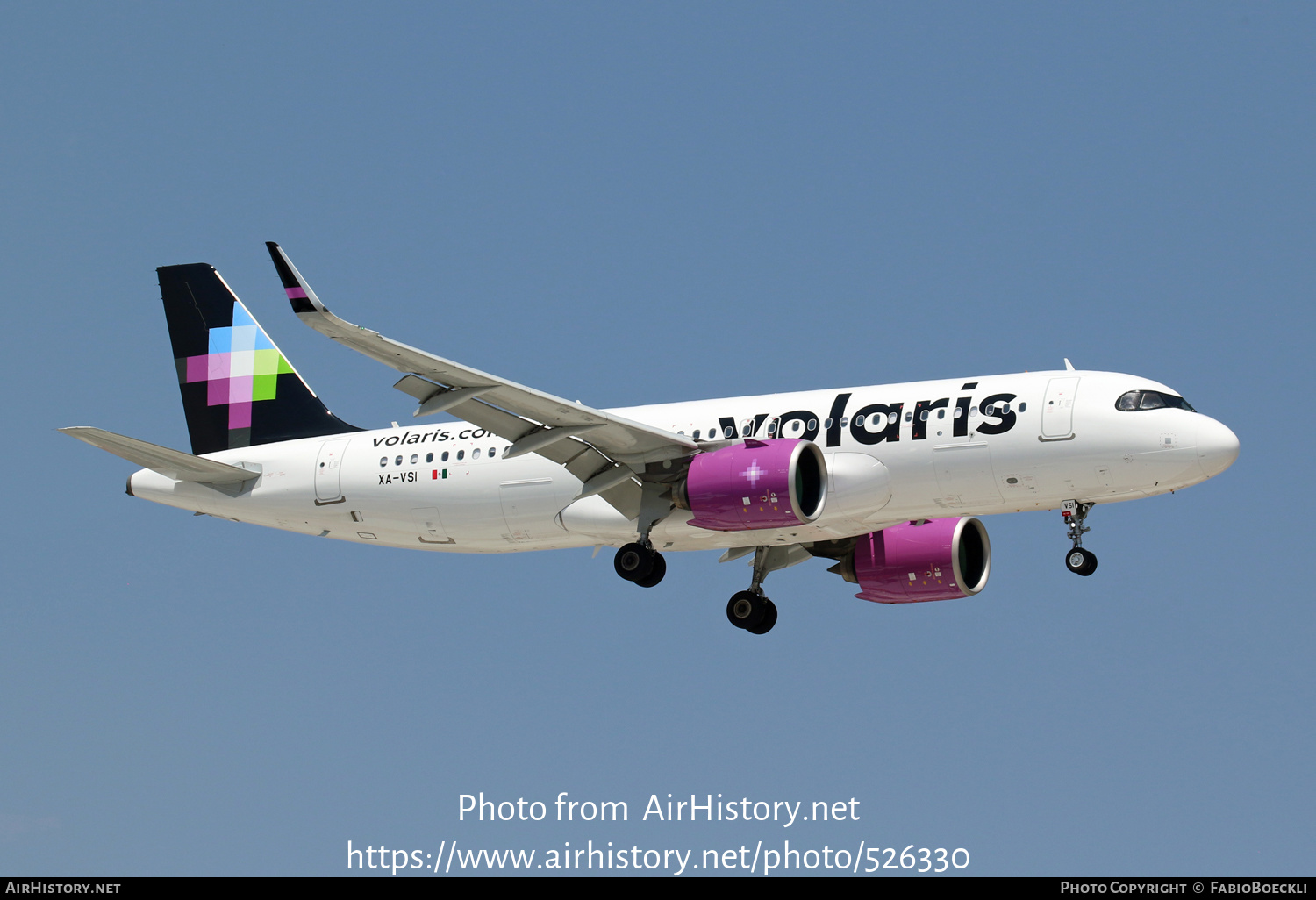 Aircraft Photo of XA-VSI | Airbus A320-271N | Volaris | AirHistory.net #526330