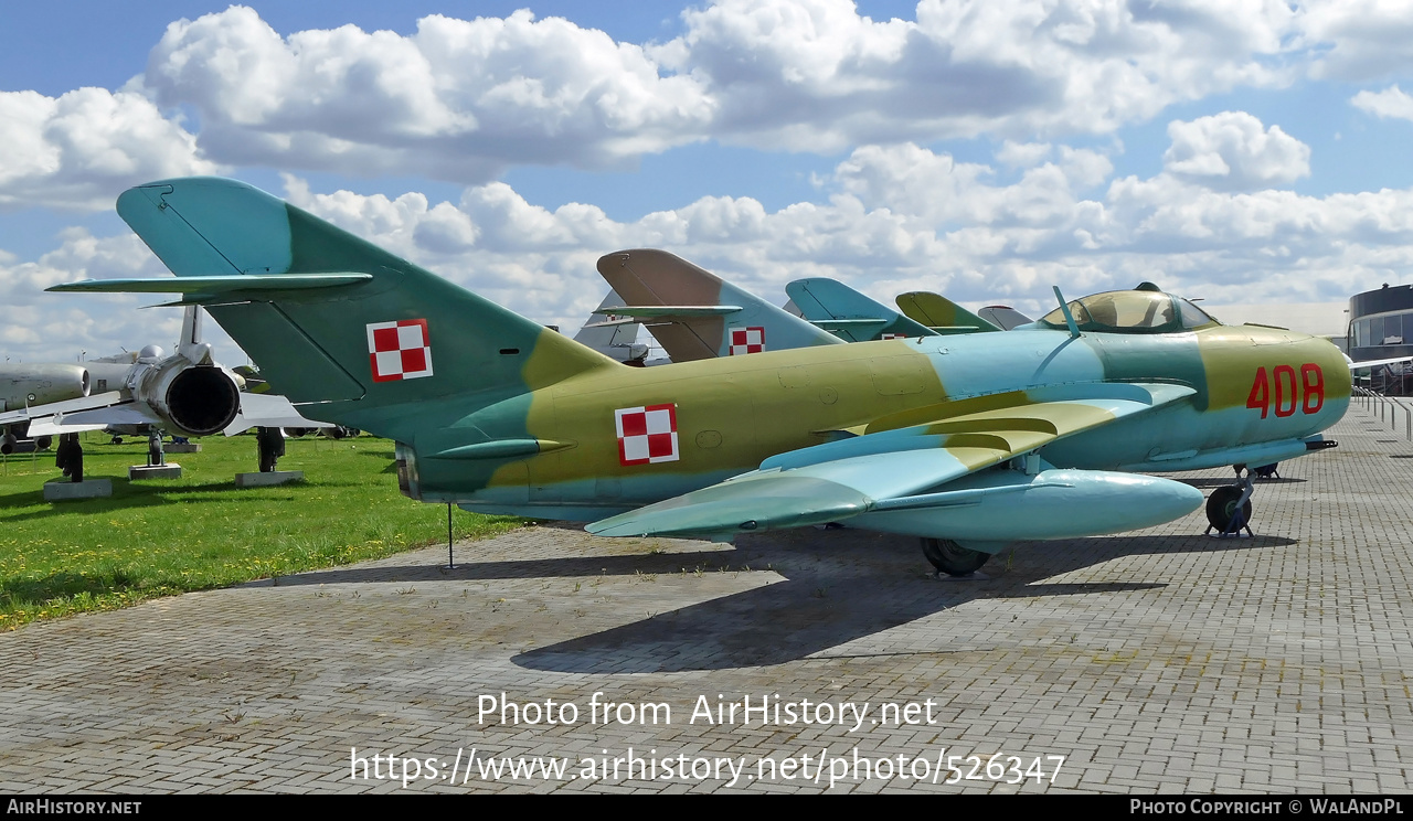 Aircraft Photo of 408 | PZL-Mielec Lim-5 | Poland - Air Force | AirHistory.net #526347