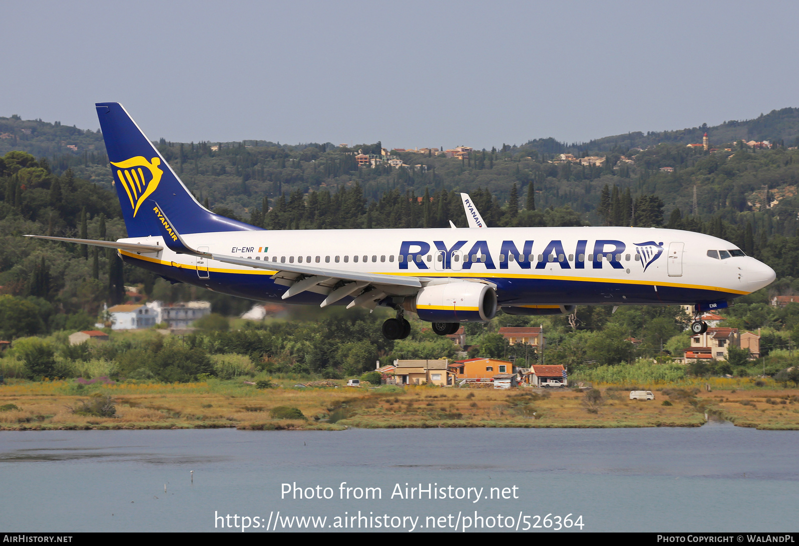 Aircraft Photo of EI-ENR | Boeing 737-8AS | Ryanair | AirHistory.net #526364