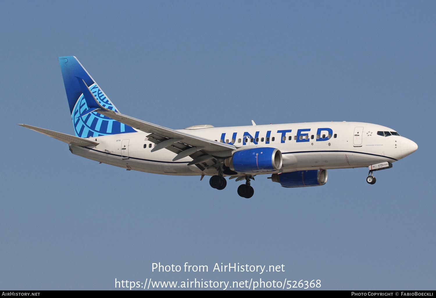 Aircraft Photo of N24715 | Boeing 737-724 | United Airlines | AirHistory.net #526368