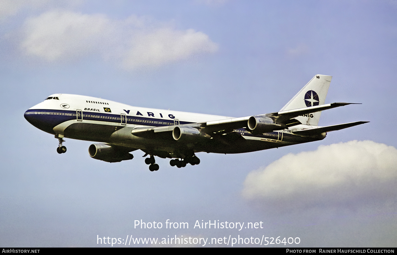 Aircraft Photo of PP-VNB | Boeing 747-2L5BM | Varig | AirHistory.net #526400