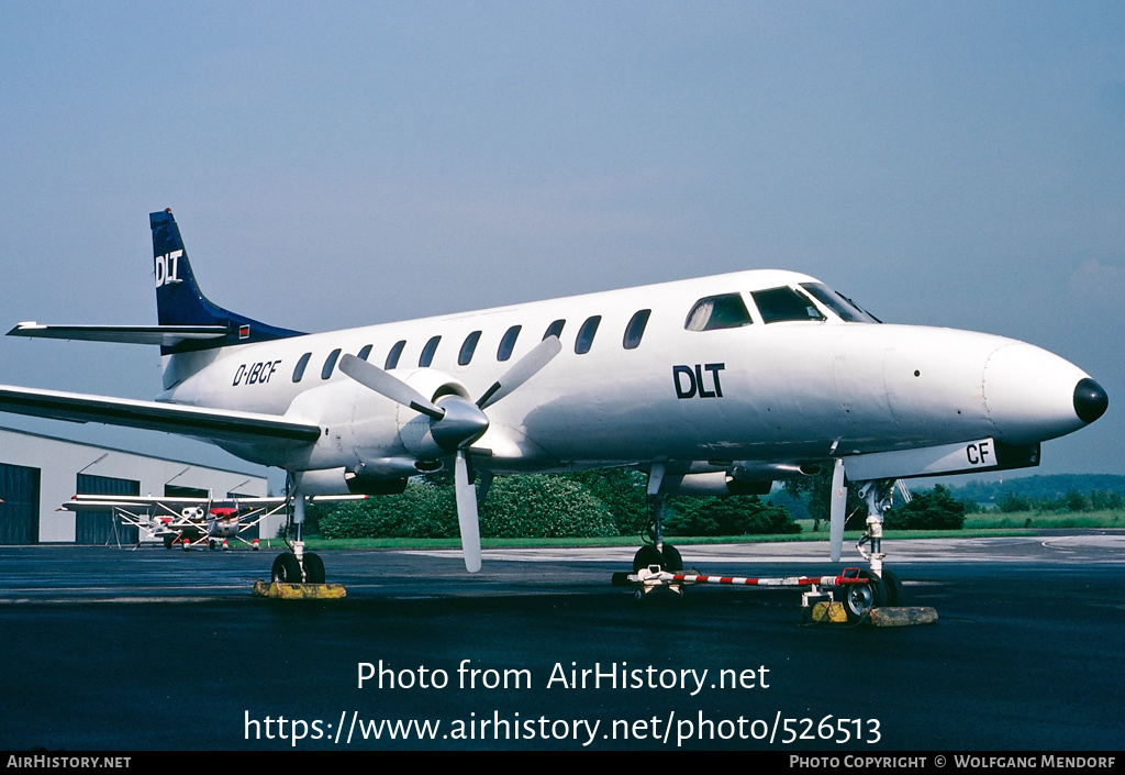 Aircraft Photo of D-IBCF | Swearingen SA-226TC Metro II | DLT - Deutsche Luftverkehrsgesellschaft | AirHistory.net #526513