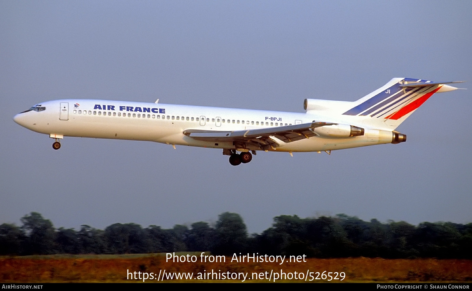 Aircraft Photo of F-BPJI | Boeing 727-228 | Air France | AirHistory.net #526529