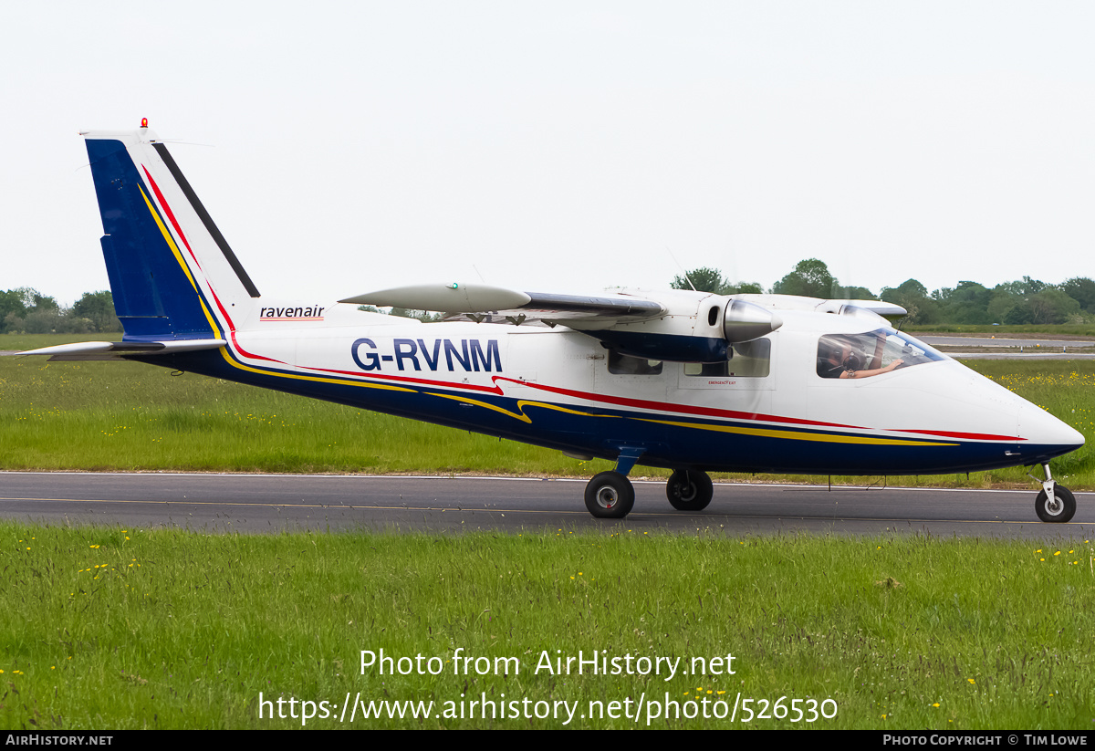 Aircraft Photo of G-RVNM | Partenavia P-68B Victor | Ravenair | AirHistory.net #526530