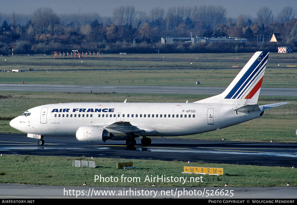 Aircraft Photo of F-GFUD | Boeing 737-33A | Air France | AirHistory.net #526625