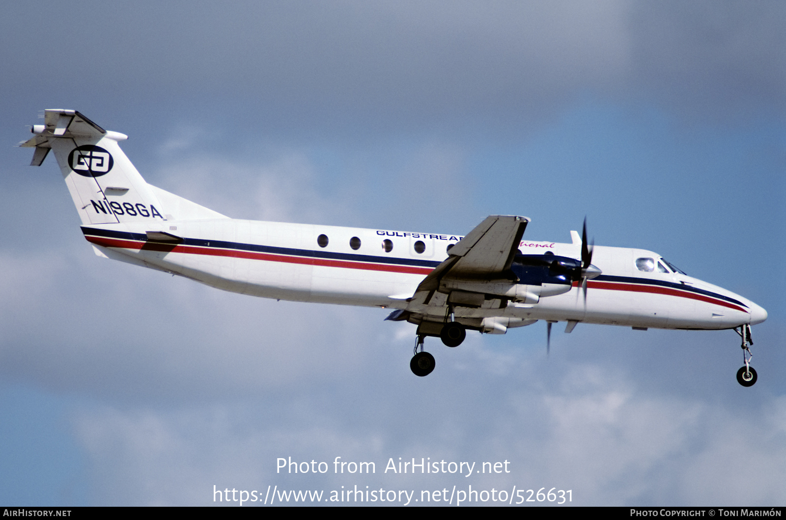 Aircraft Photo of N198GA | Beech 1900C | Gulfstream International Airlines | AirHistory.net #526631