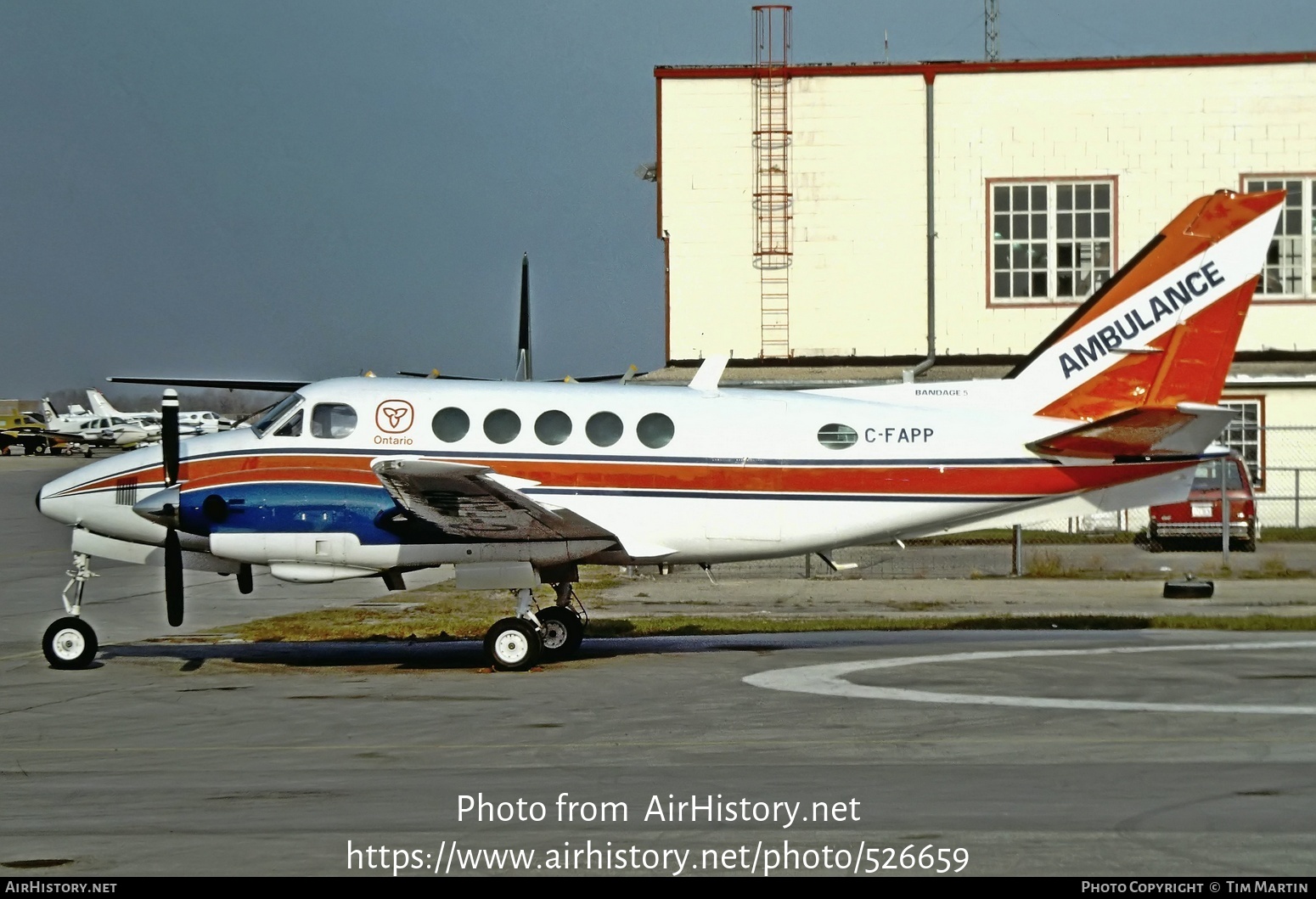 Aircraft Photo of C-FAPP | Beech A100 King Air | AirHistory.net #526659