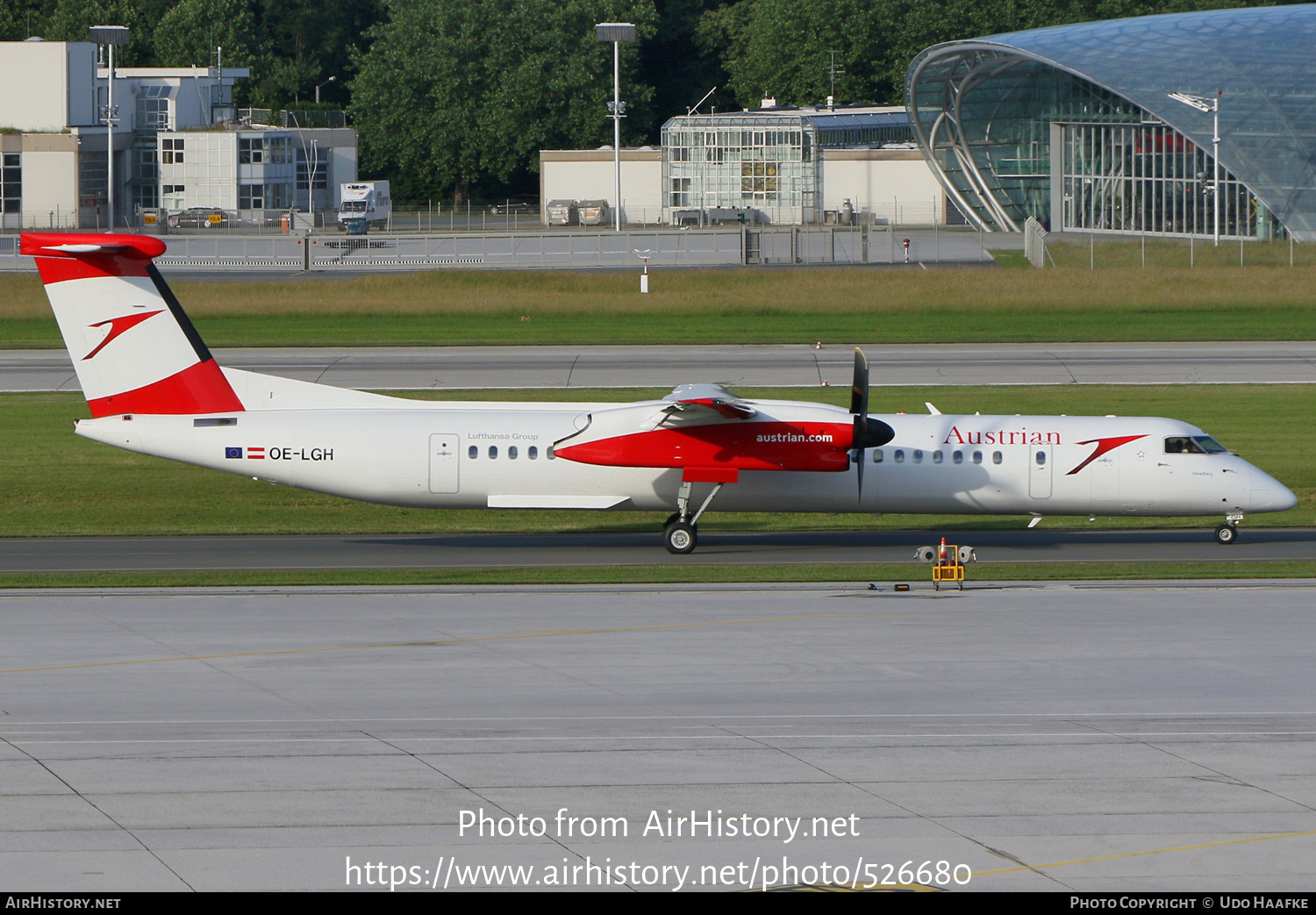 Aircraft Photo of OE-LGH | Bombardier DHC-8-402 Dash 8 | Austrian Airlines | AirHistory.net #526680