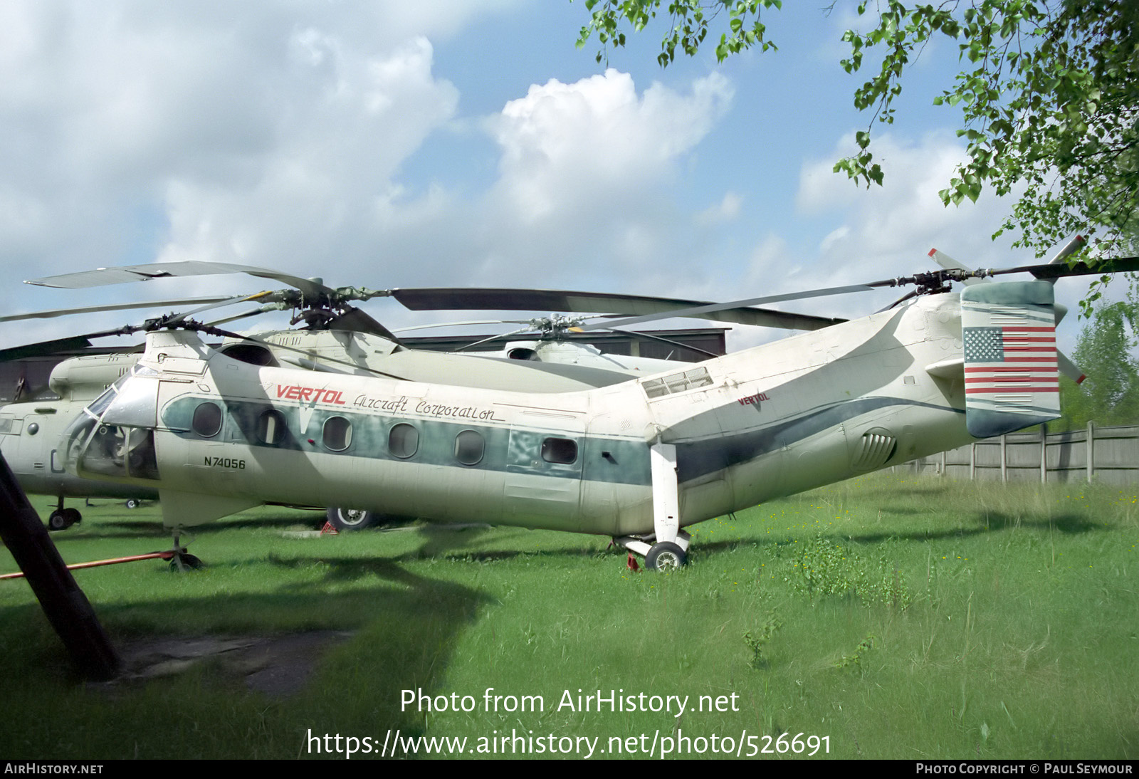 Aircraft Photo of N74056 | Vertol 44C | Vertol Aircraft Corporation | AirHistory.net #526691