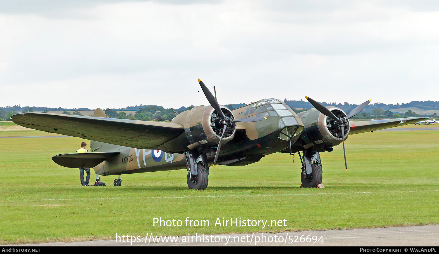 Aircraft Photo of G-BPIV / L6739 | Bristol 149 Bolingbroke Mk4 (mod) | UK - Air Force | AirHistory.net #526694