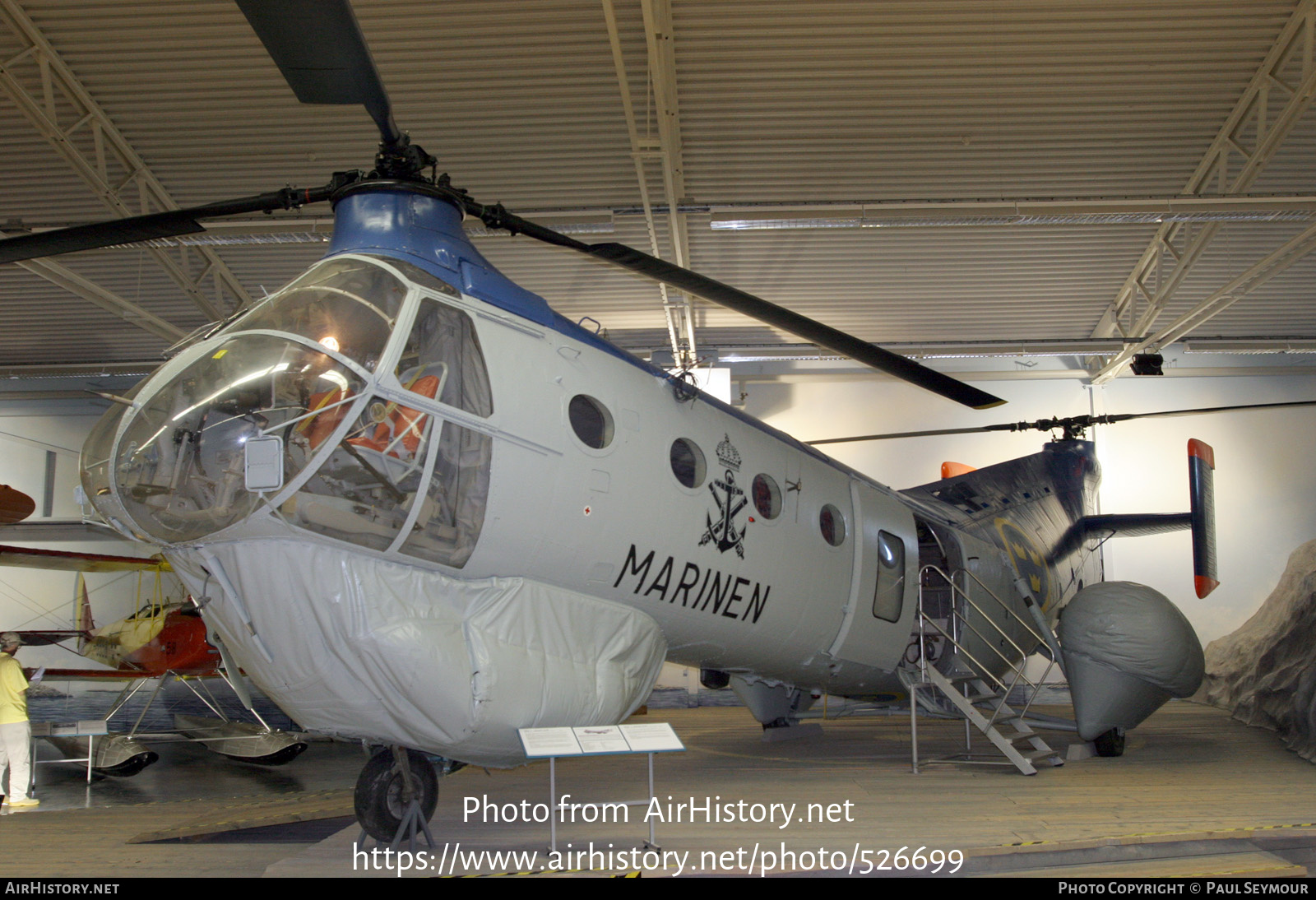 Aircraft Photo of 01001 | Vertol Hkp1 (44A) | Sweden - Navy | AirHistory.net #526699