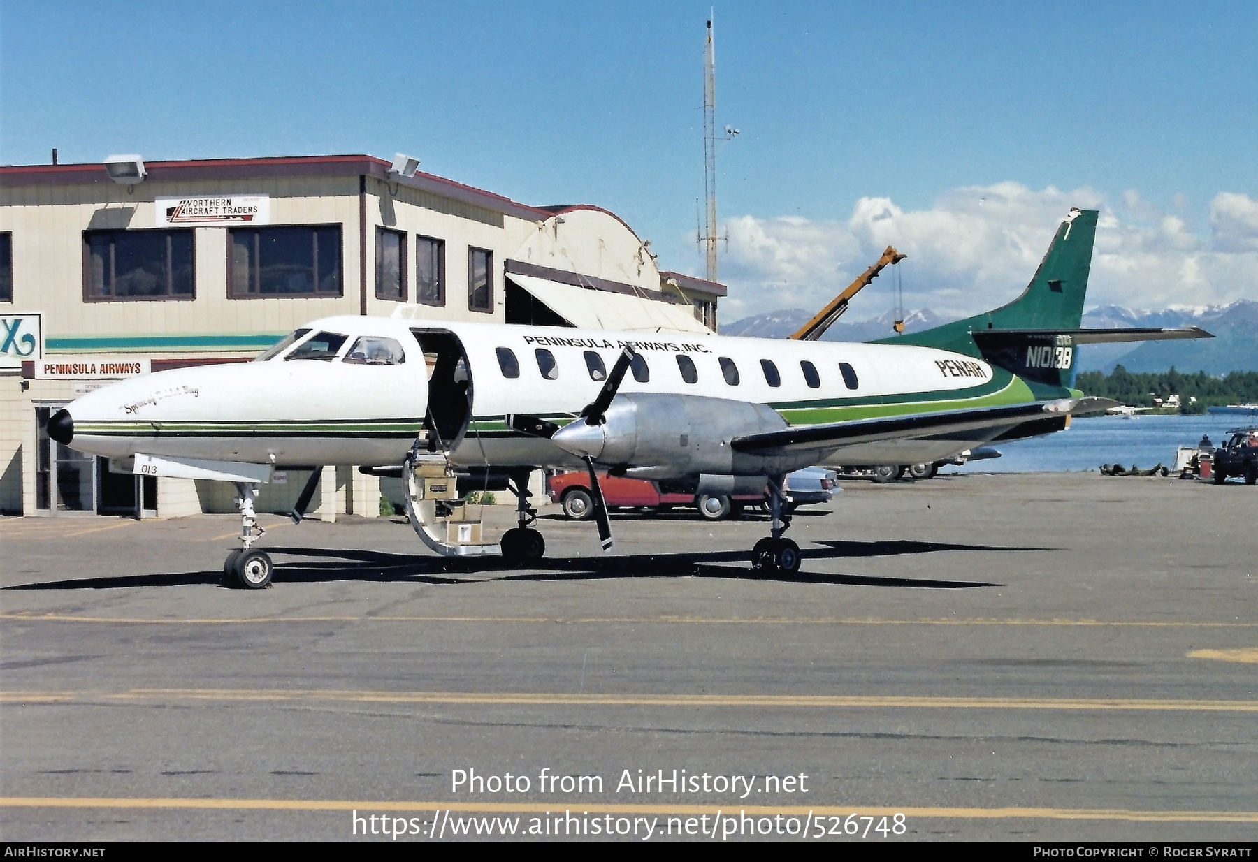 Aircraft Photo of N1013B | Fairchild Swearingen SA-226TC Metro II | Peninsula Airways - PenAir | AirHistory.net #526748