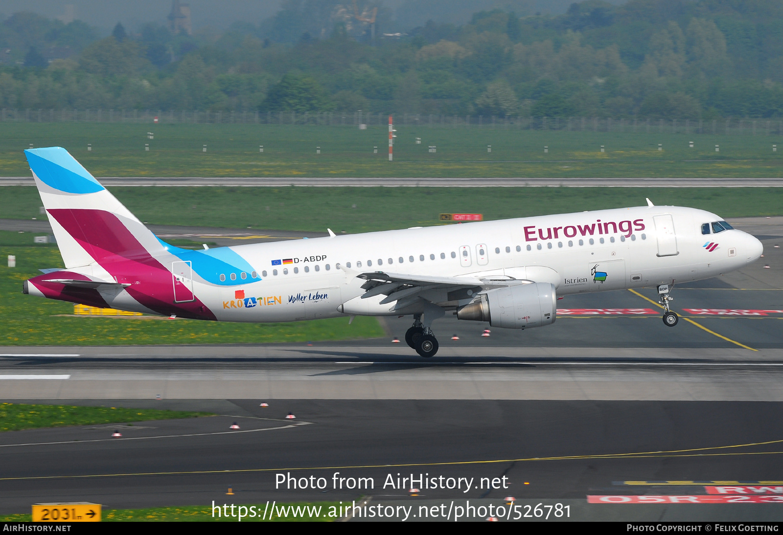 Aircraft Photo of D-ABDP | Airbus A320-214 | Eurowings | AirHistory.net #526781