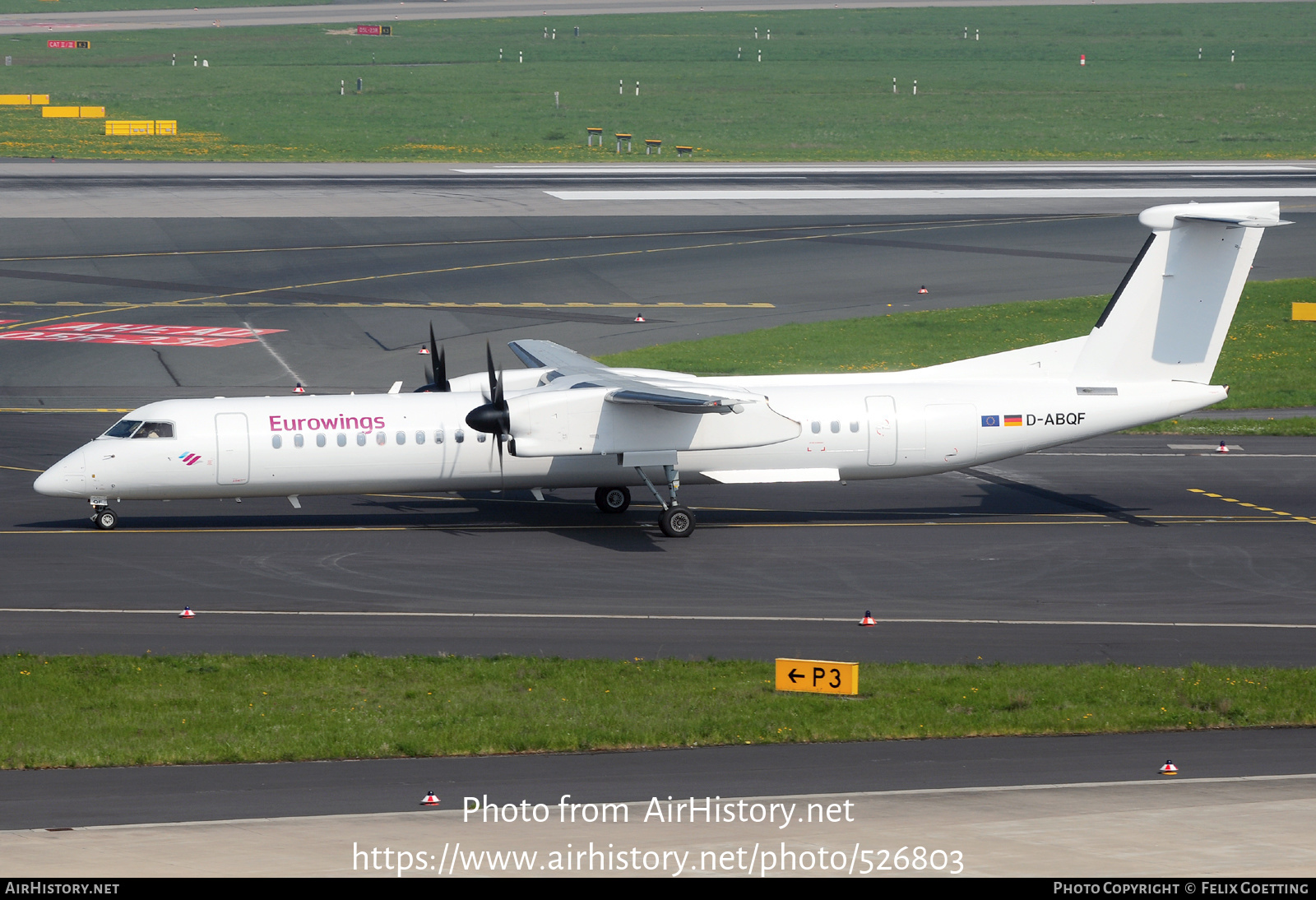 Aircraft Photo of D-ABQF | Bombardier DHC-8-402 Dash 8 | Eurowings | AirHistory.net #526803