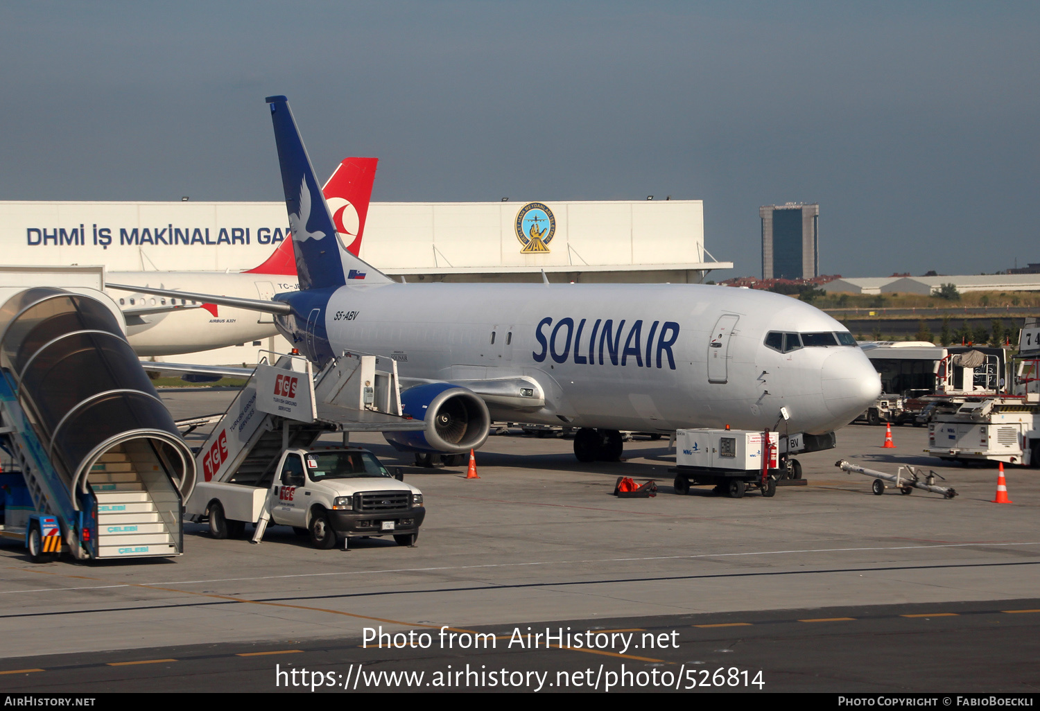 Aircraft Photo of S5-ABV | Boeing 737-4K5(SF) | Solinair | AirHistory.net #526814