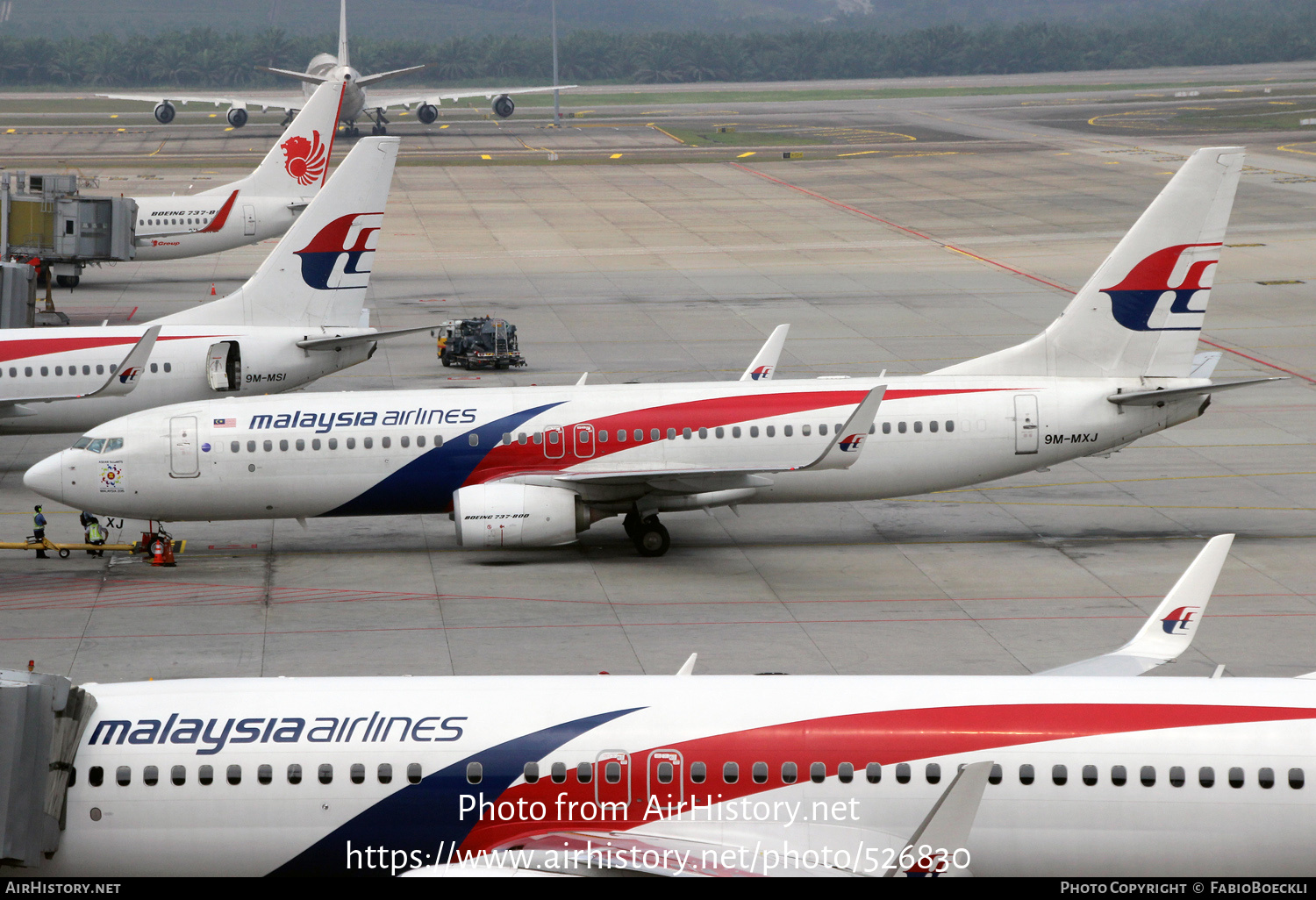 Aircraft Photo of 9M-MXJ | Boeing 737-8H6 | Malaysia Airlines | AirHistory.net #526830